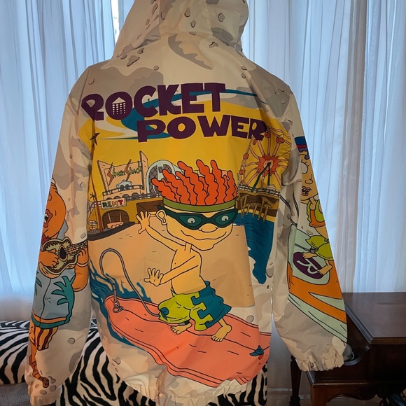 Members Only Size Medium Windbreaker Rocket Power - Picture 5 of 8